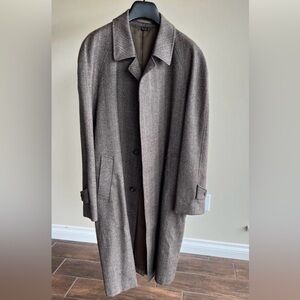Vintage men's 95% wool over coat